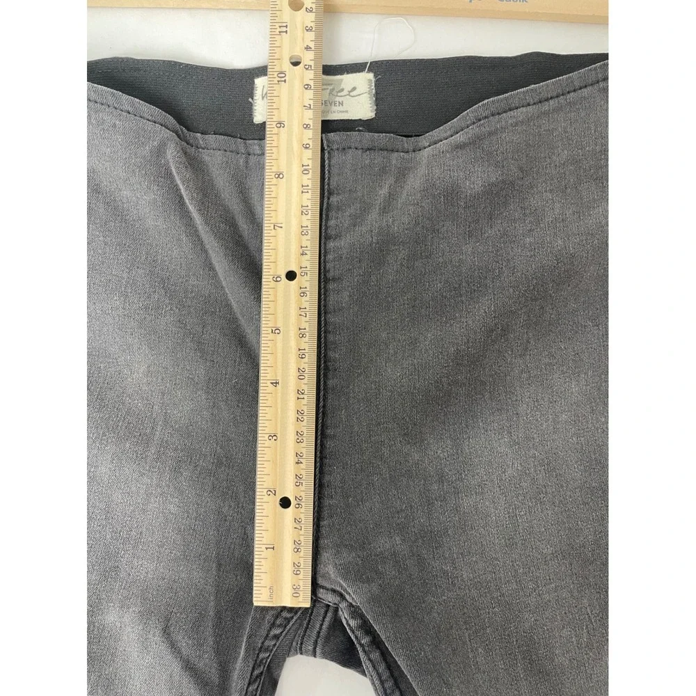 We The Free Penny Pull-On Flare Jeans Womens 27 Black Excellent High Rise Boho